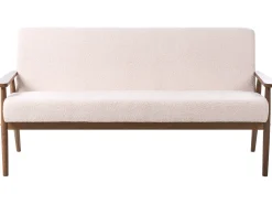 Sofa 3 personers ESRUM Boucle Mørkebrun/beige