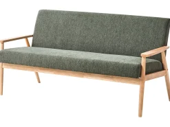 Sofa 3 personers ESRUM Lysebrun/ Grøn