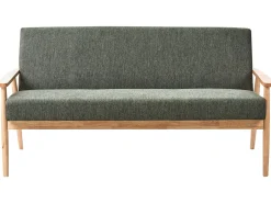 Sofa 3 personers ESRUM Lysebrun/ Grøn