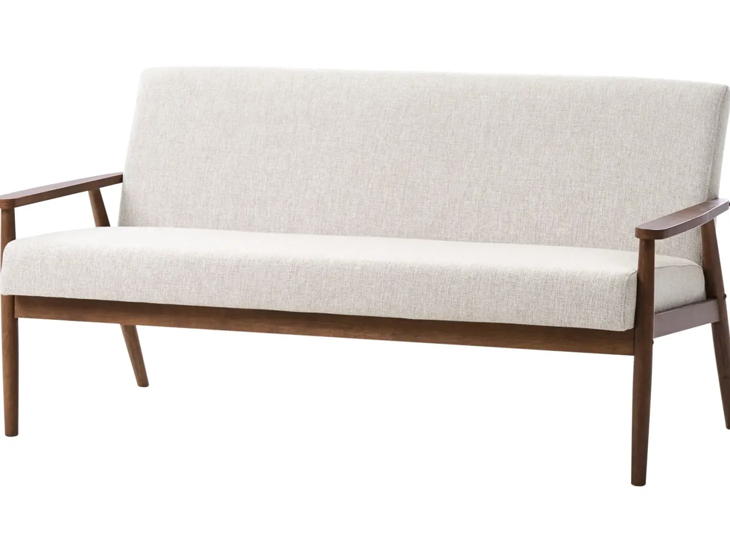 Sofa 3 personers ESRUM Mørkebrun/grå
