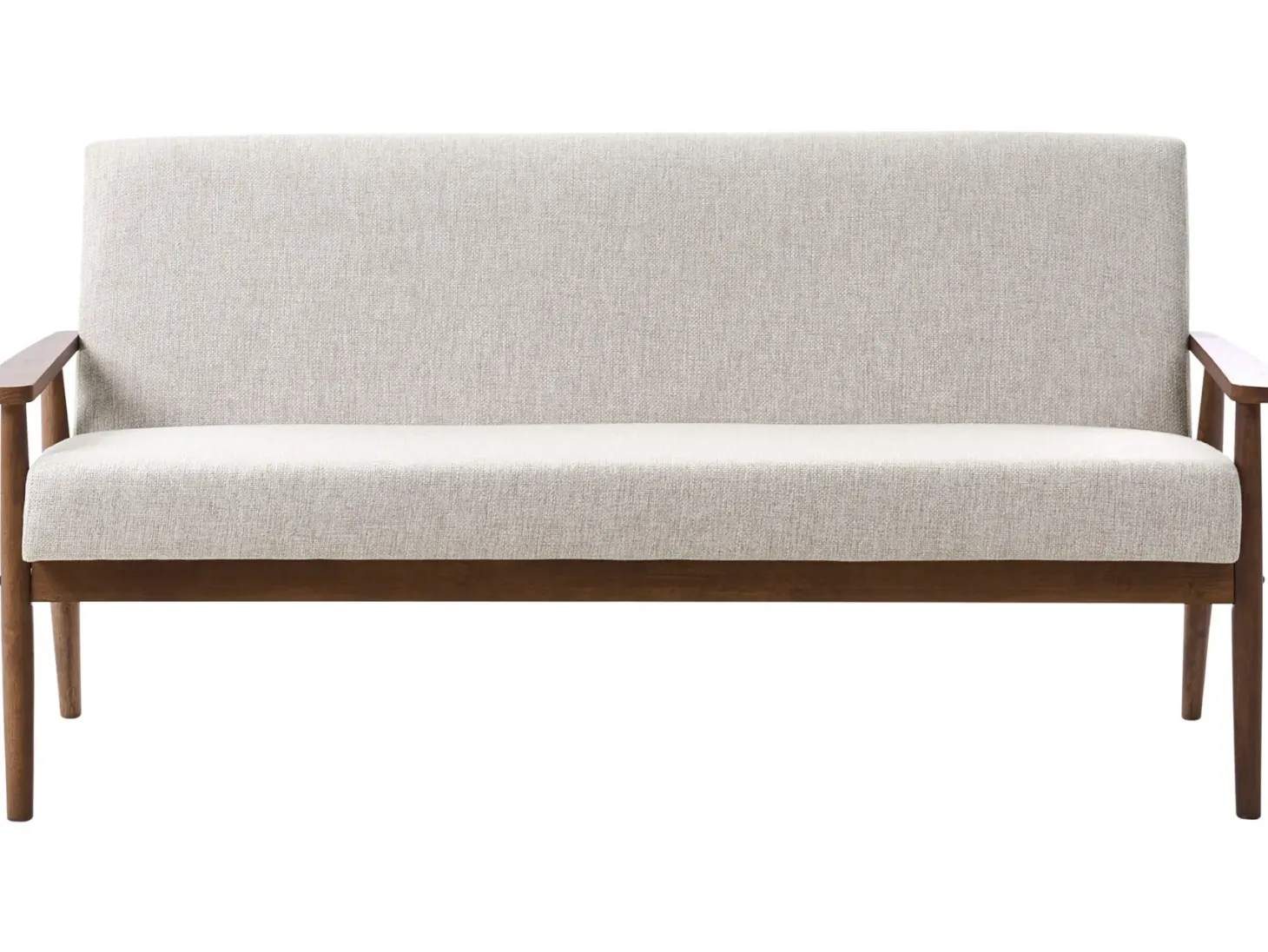 Sofa 3 personers ESRUM Mørkebrun/grå