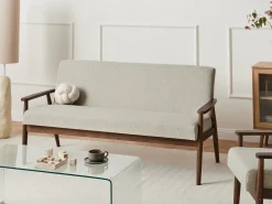 Sofa 3 personers ESRUM Mørkebrun/grå
