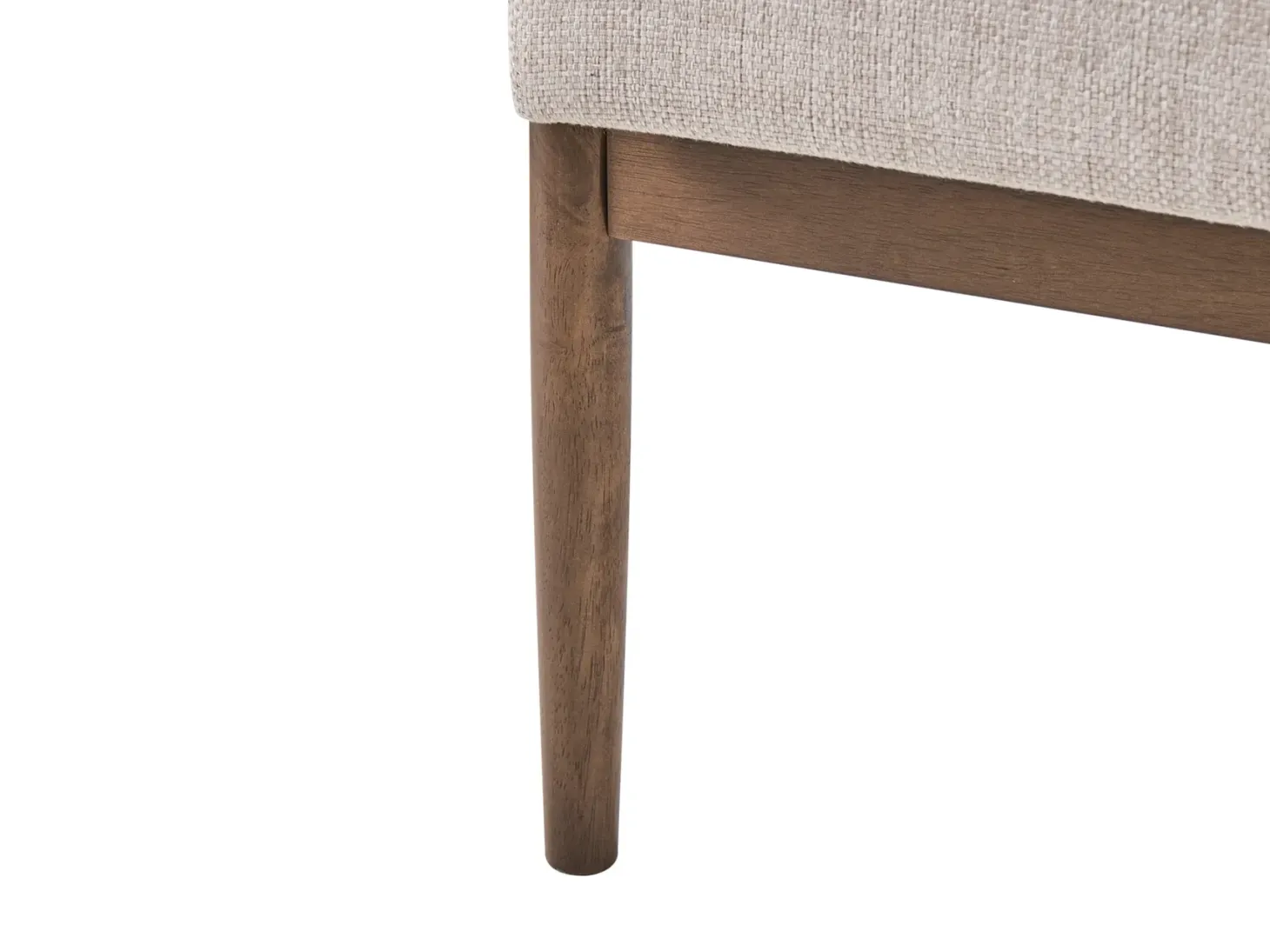 Sofa 2 personers ESRUM Mørkebrun/beige