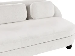 Sofa 3 personers FANSEN Cremehvid med pude