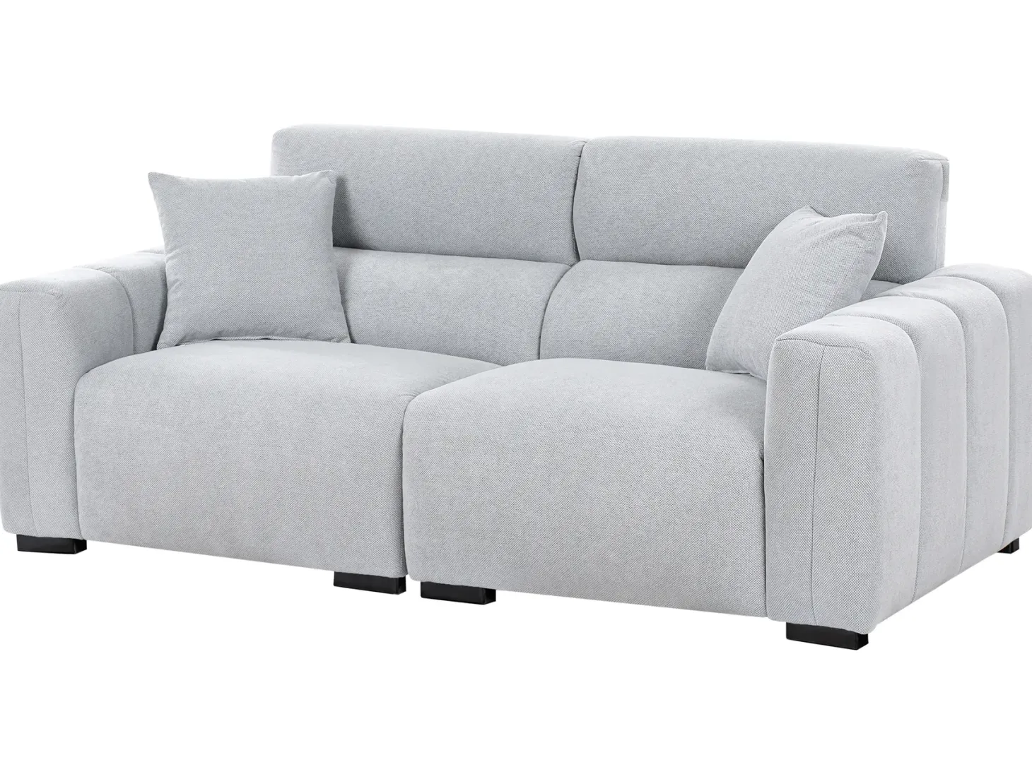 Sofa 3 personers FAUSKAN Himmelblå