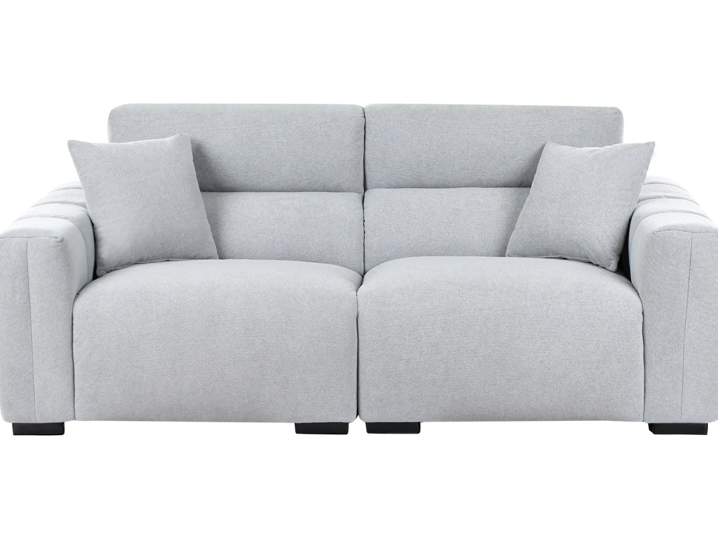 Sofa 3 personers FAUSKAN Himmelblå
