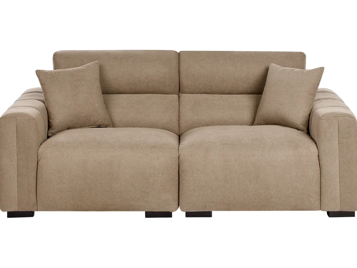 Sofa 3 personers FAUSKAN Lysebrun