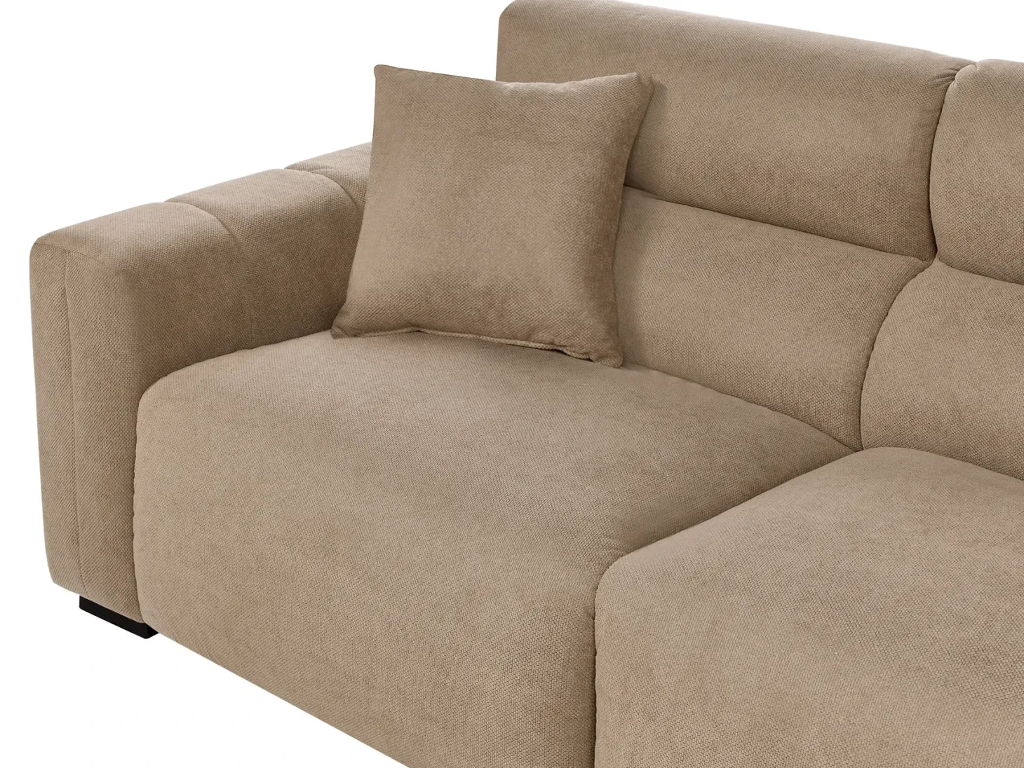 Sofa 3 personers FAUSKAN Lysebrun