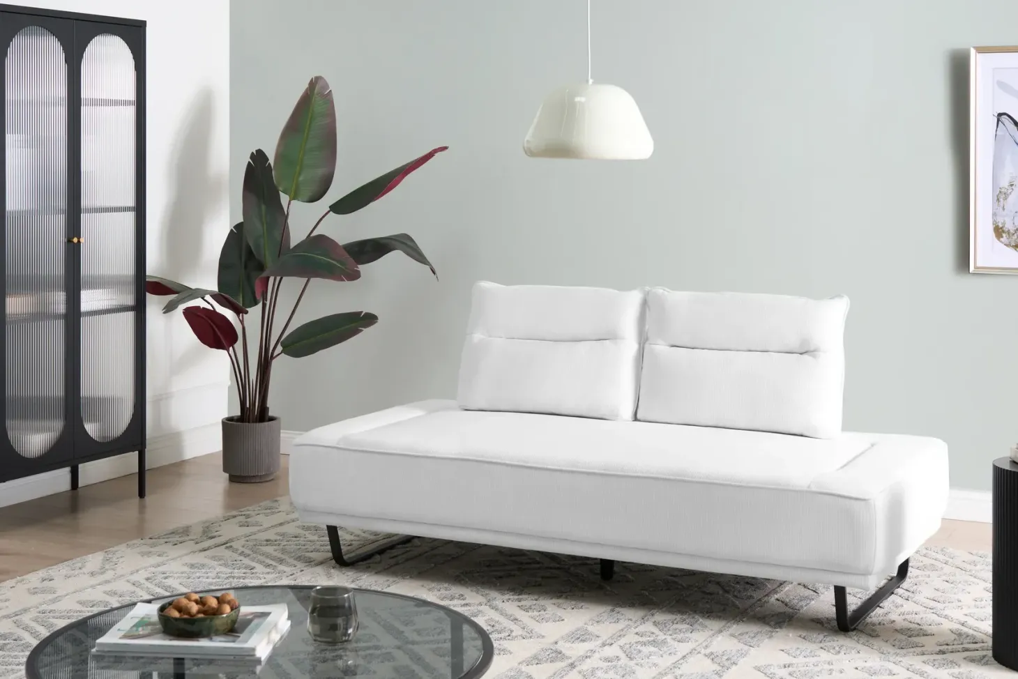 Sofa 3 personers FAXEN Hvid
