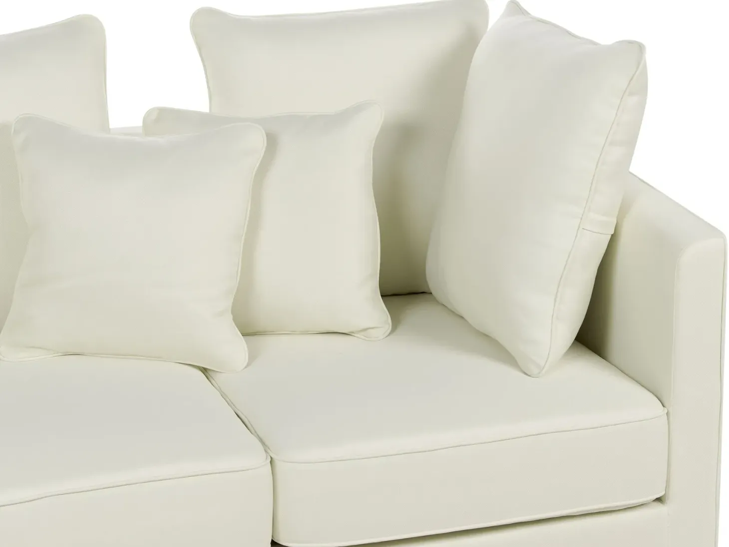 Sofa 3 personers FENSTAD Cremehvid