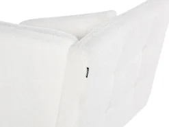 Sofa 3 personers FREDERICA Boucle Cremehvid