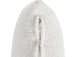 Sofa 3 personers FREDERICA Boucle Cremehvid