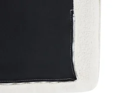 Sofa 3 personers FREDERICA Boucle Cremehvid