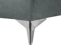Sofa 3 personers GAULA Velour Grå