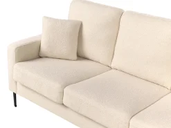 Sofa 3 personers GAVLE Boucle Beige