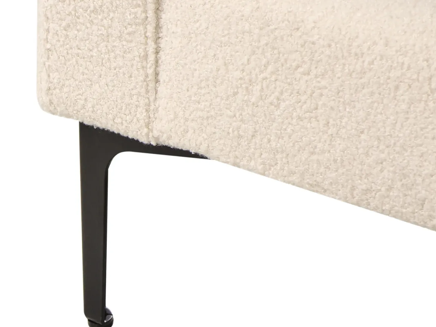 Sofa 3 personers GAVLE Boucle Beige