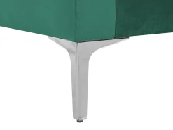 Sofa 3 personers GAVLE Velour Smaragdgrøn