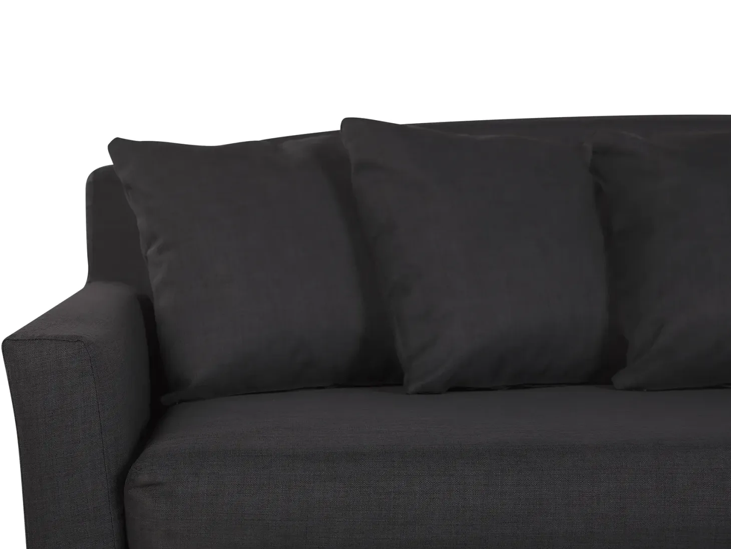 Sofa 3 personers GILJA Sort