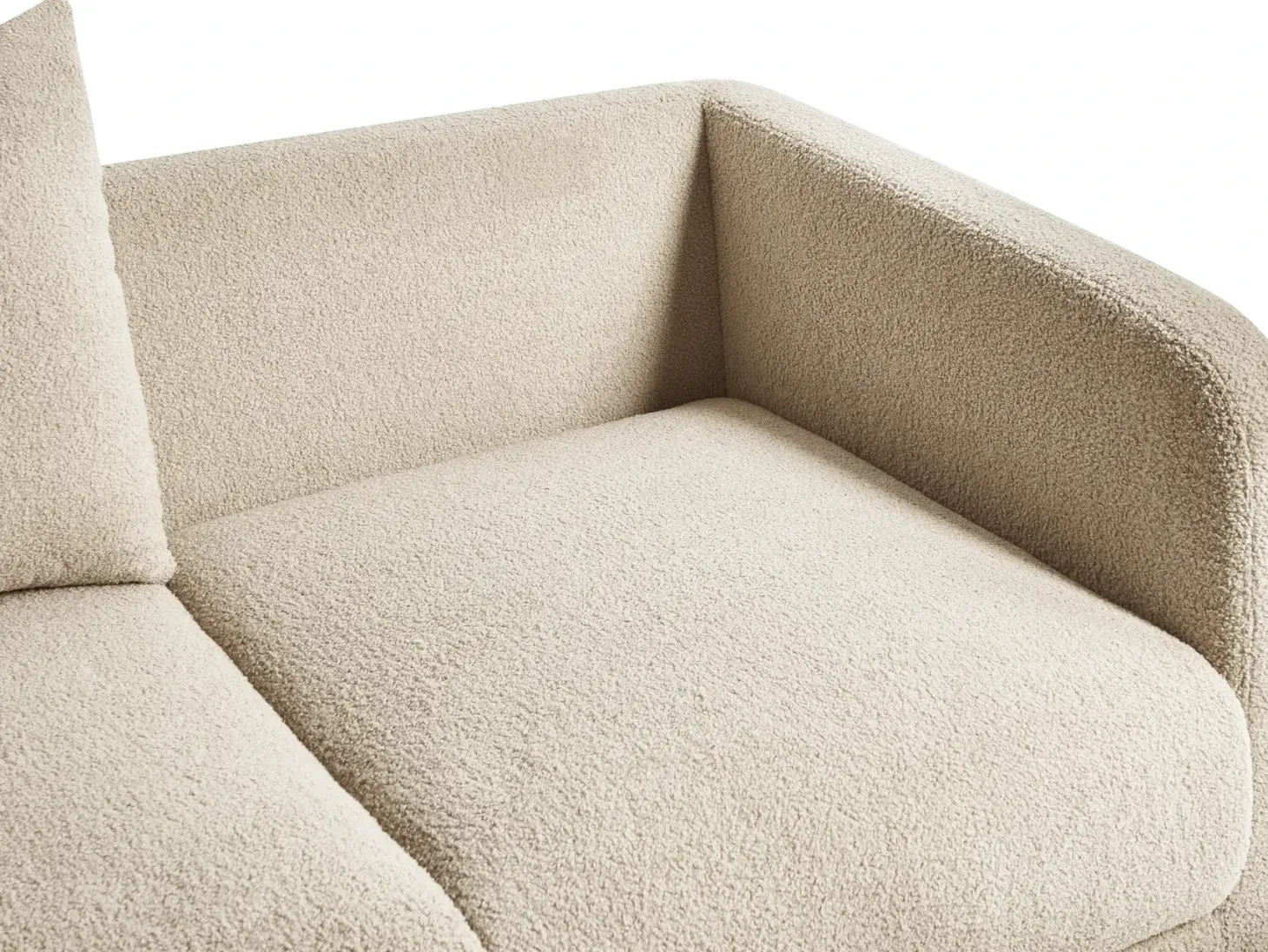 Sofa 2 personers GIMO Boucle Beige