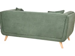 Sofa 2 personers HABO Grøn med fodskammel