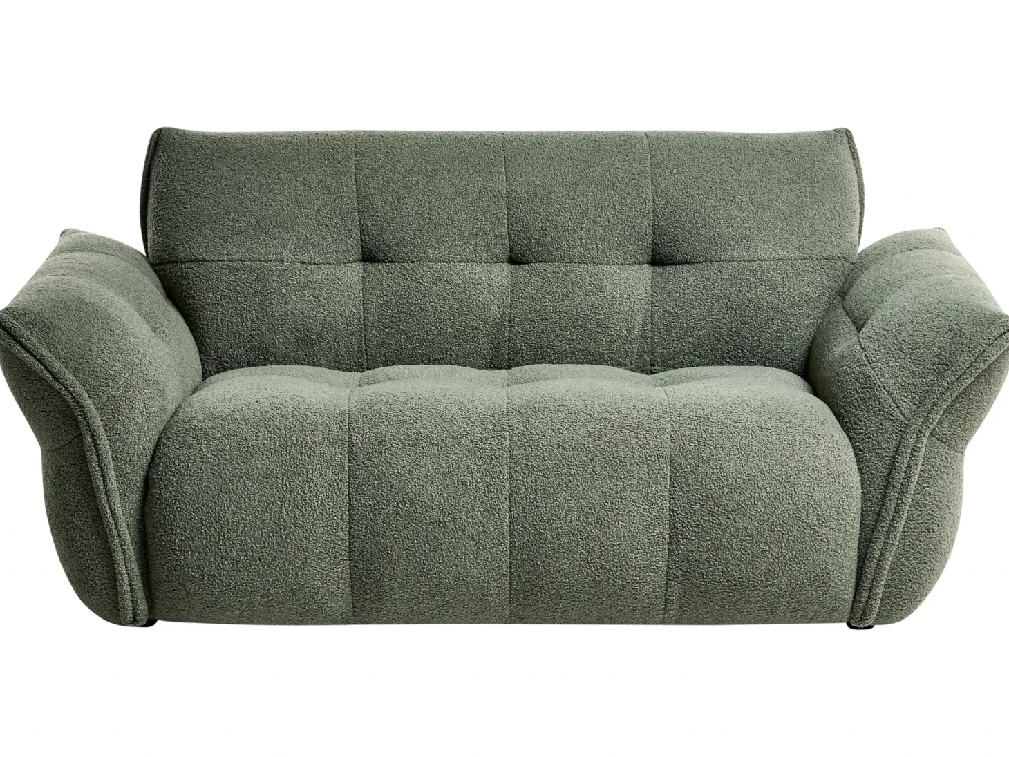 Sofa 2 personers HALBA Boucle Grøn