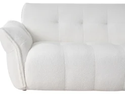 Sofa 2 personers HALBA Boucle Hvid