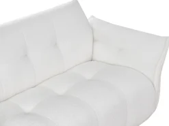 Sofa 2 personers HALBA Boucle Hvid