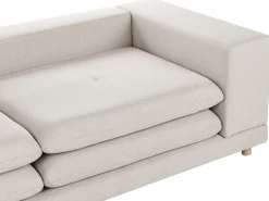 Sofa 2 personers HEDEN Beige med pude