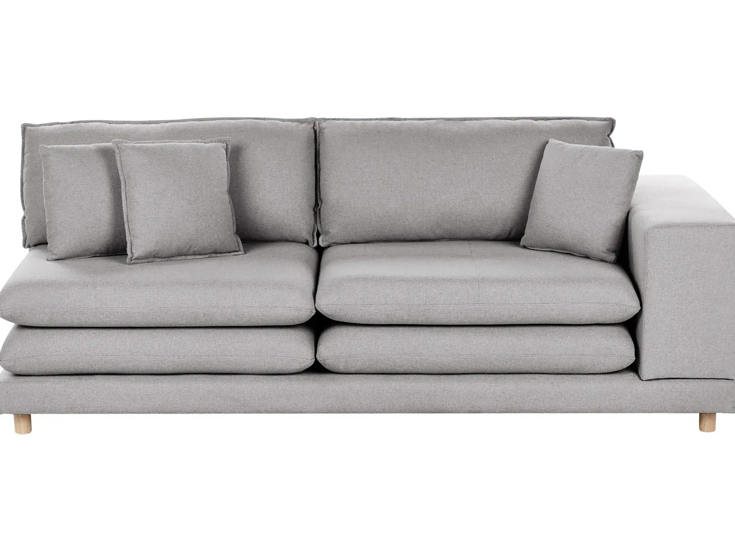 Sofa 2 personers HEDEN Grå med pude