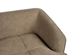 Sofa 3 personers HOBRO Lysebrun