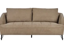 Sofa 3 personers HOBRO Lysebrun