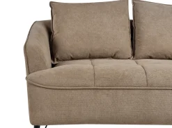 Sofa 2 personers HOBRO Lysebrun