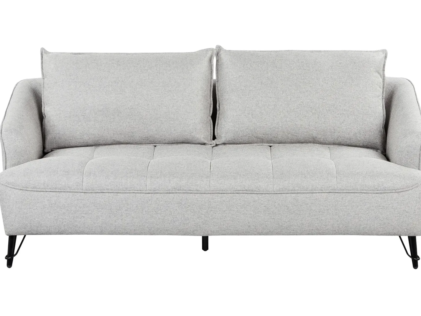 Sofa 3 personers HOBRO Lysegrå