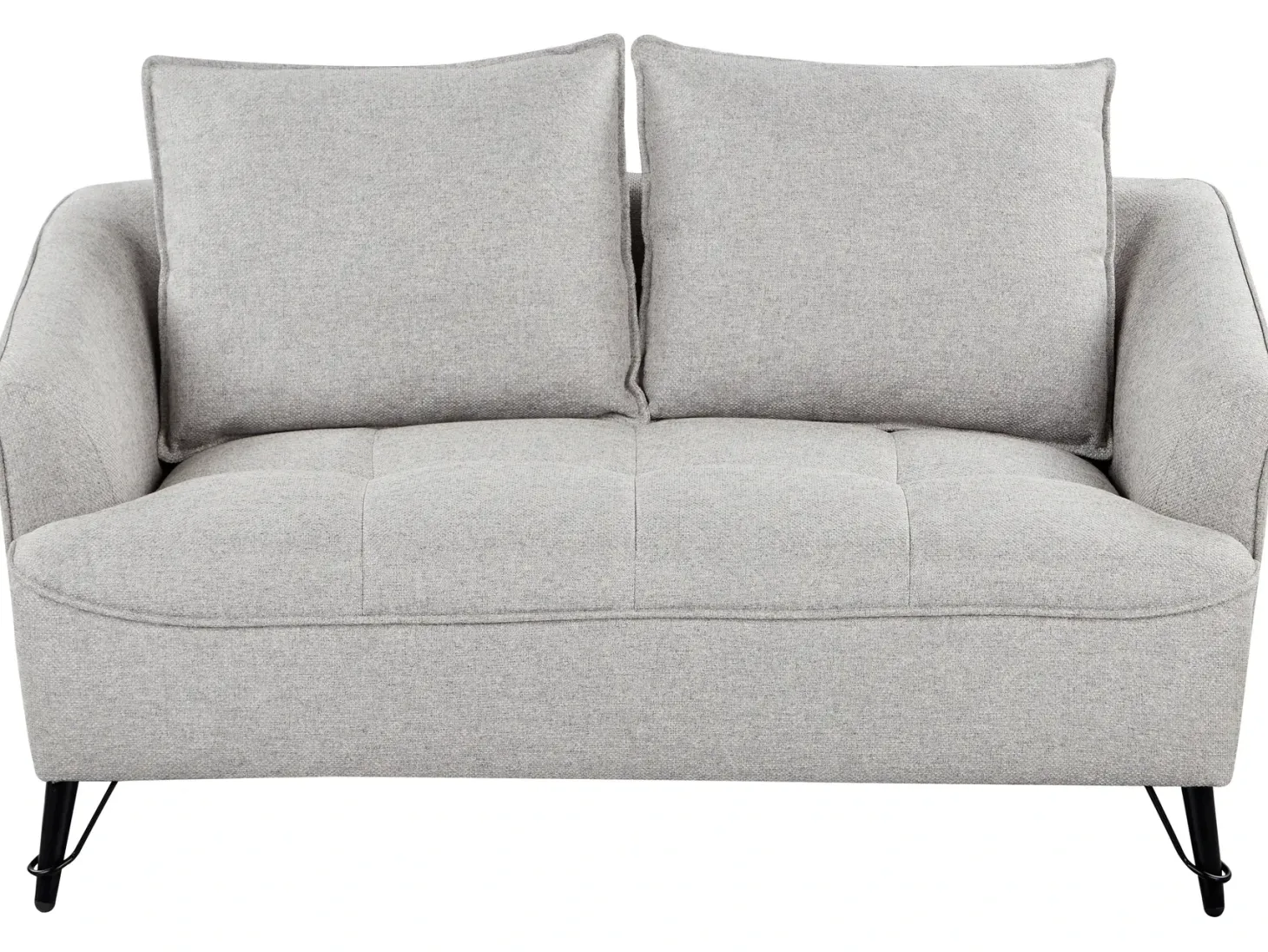 Sofa 2 personers HOBRO Lysegrå