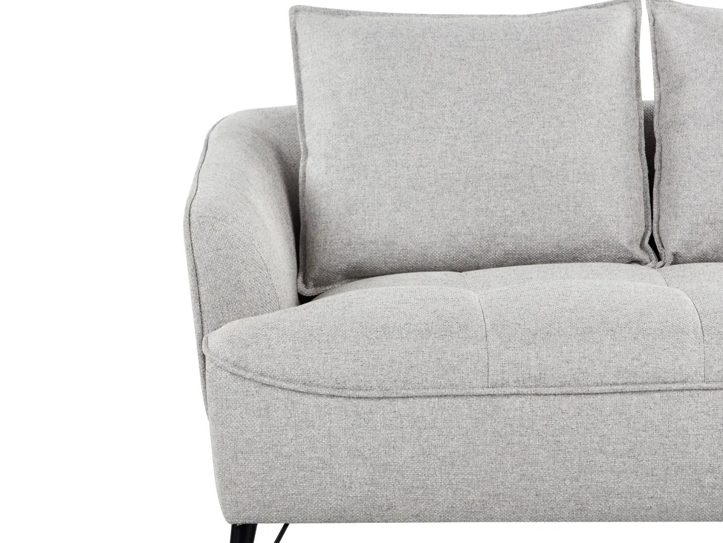 Sofa 2 personers HOBRO Lysegrå