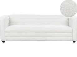 Sofa 3 personers HOFN Boucle Cremehvid