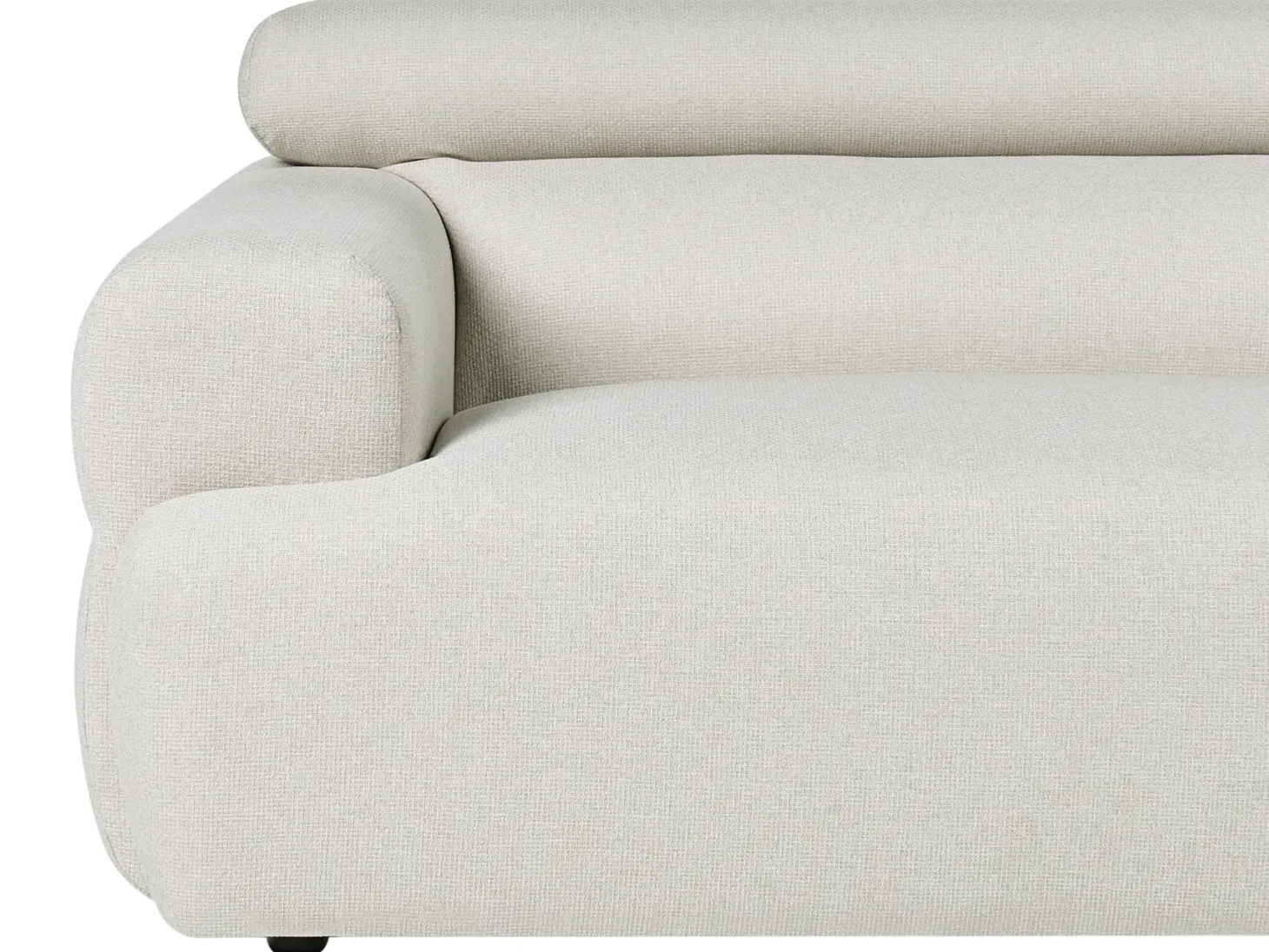 Sofa 3 personers HOVDEN Cremehvid