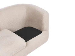 Sofa 2 personers HUSBY Boucle Beige