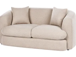 Sofa 2 personers HUSBY Boucle Beige