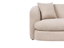 Sofa 2 personers HUSBY Boucle Beige