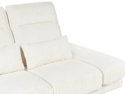 Sofa 3 personers IKAST Fløjl Lys Beige