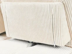 Sofa 3 personers IKAST Fløjl Lys Beige