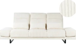 Sofa 3 personers IKAST Fløjl Lys Beige