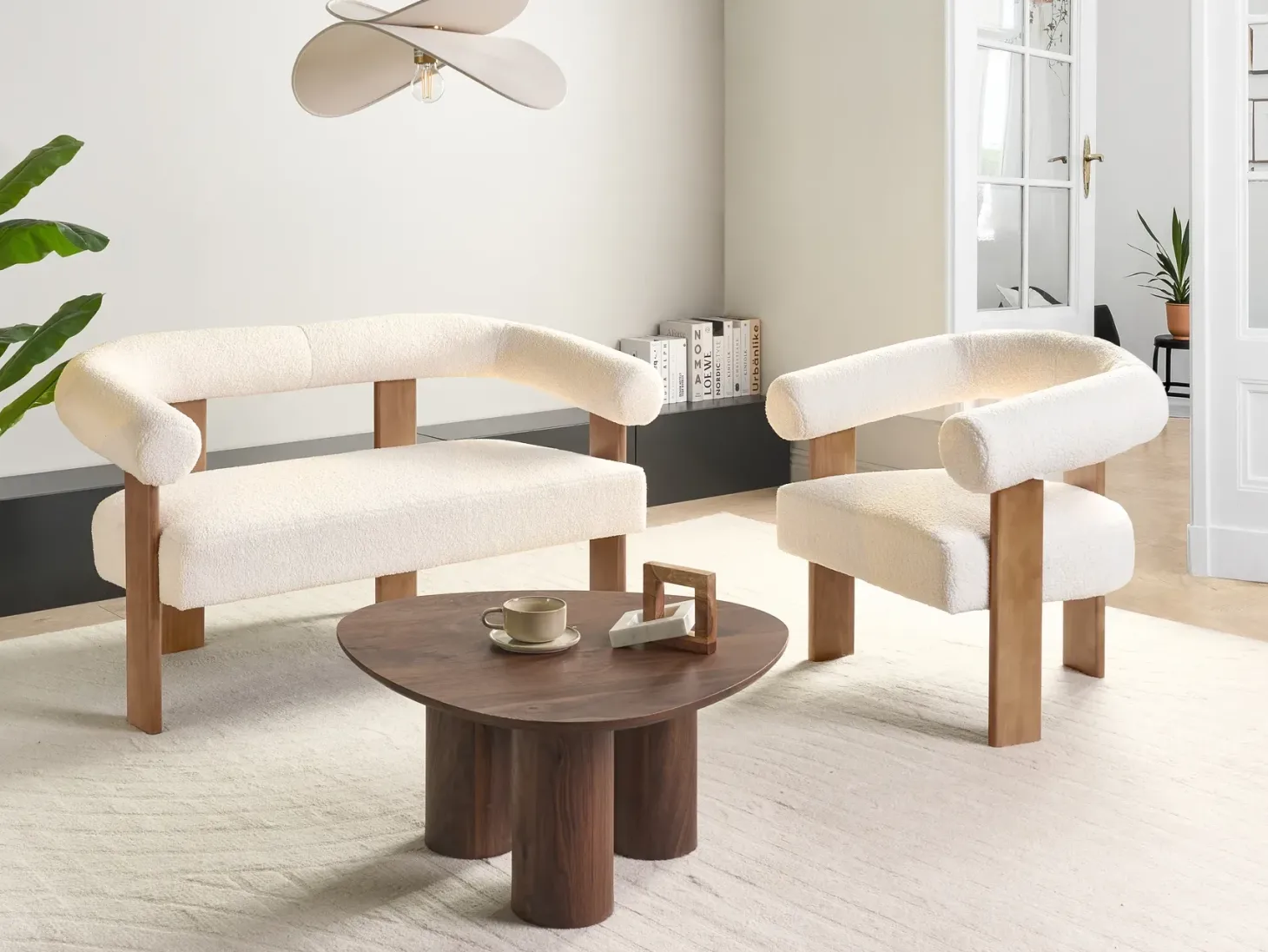 Sofa 2 personers ILBRO Boucle
