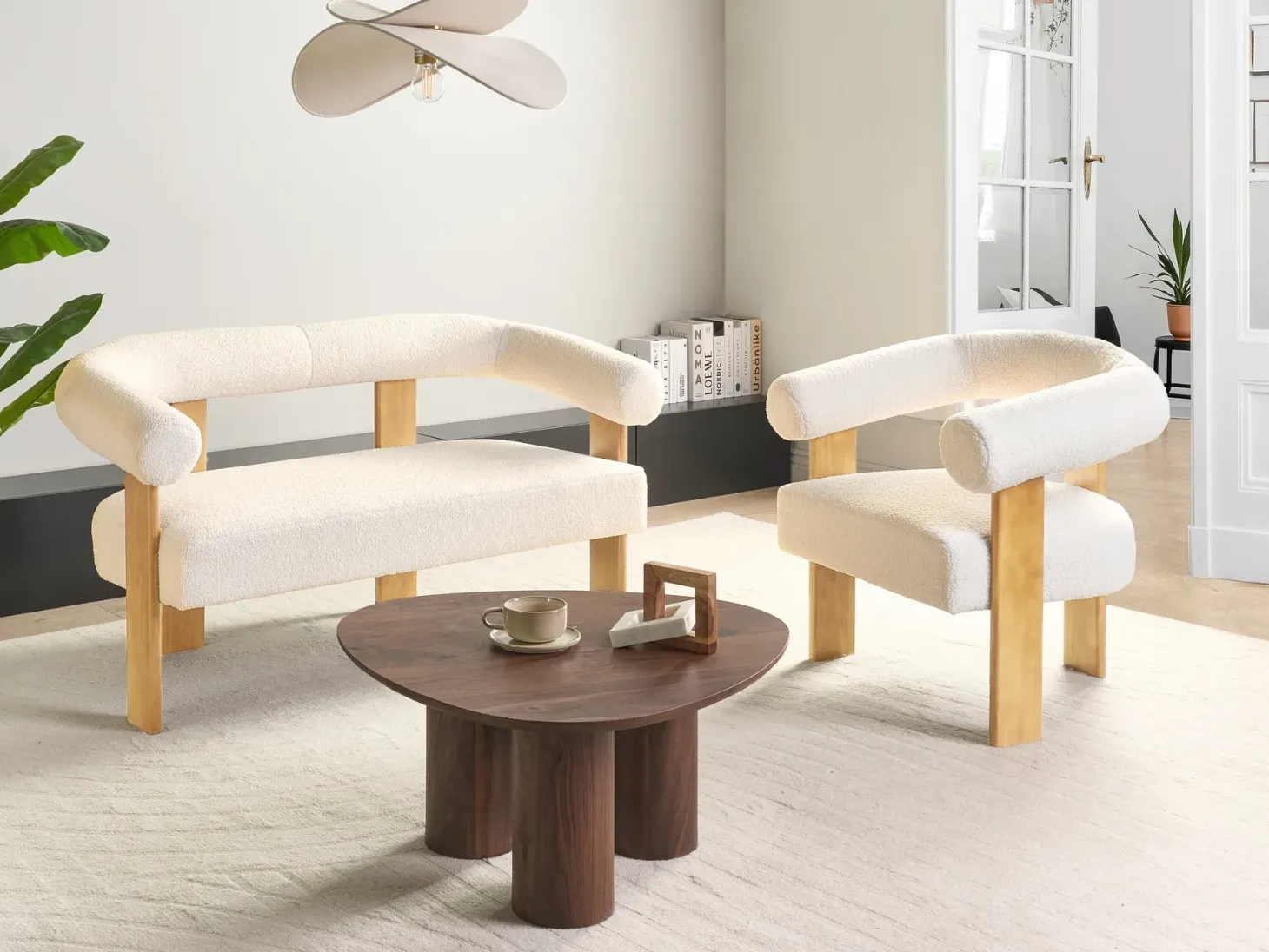 Sofa 2 personers ILBRO Boucle