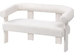 Sofa 2 personers ILBRO Boucle Cremehvid