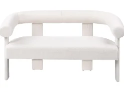 Sofa 2 personers ILBRO Boucle Cremehvid