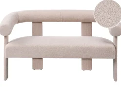 Sofa 2 personers ILBRO Boucle Lys Beige