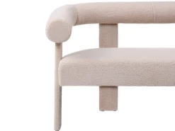 Sofa 2 personers ILBRO Boucle Lys Beige