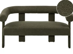 Sofa 2 personers ILBRO Boucle Mørkegrøn
